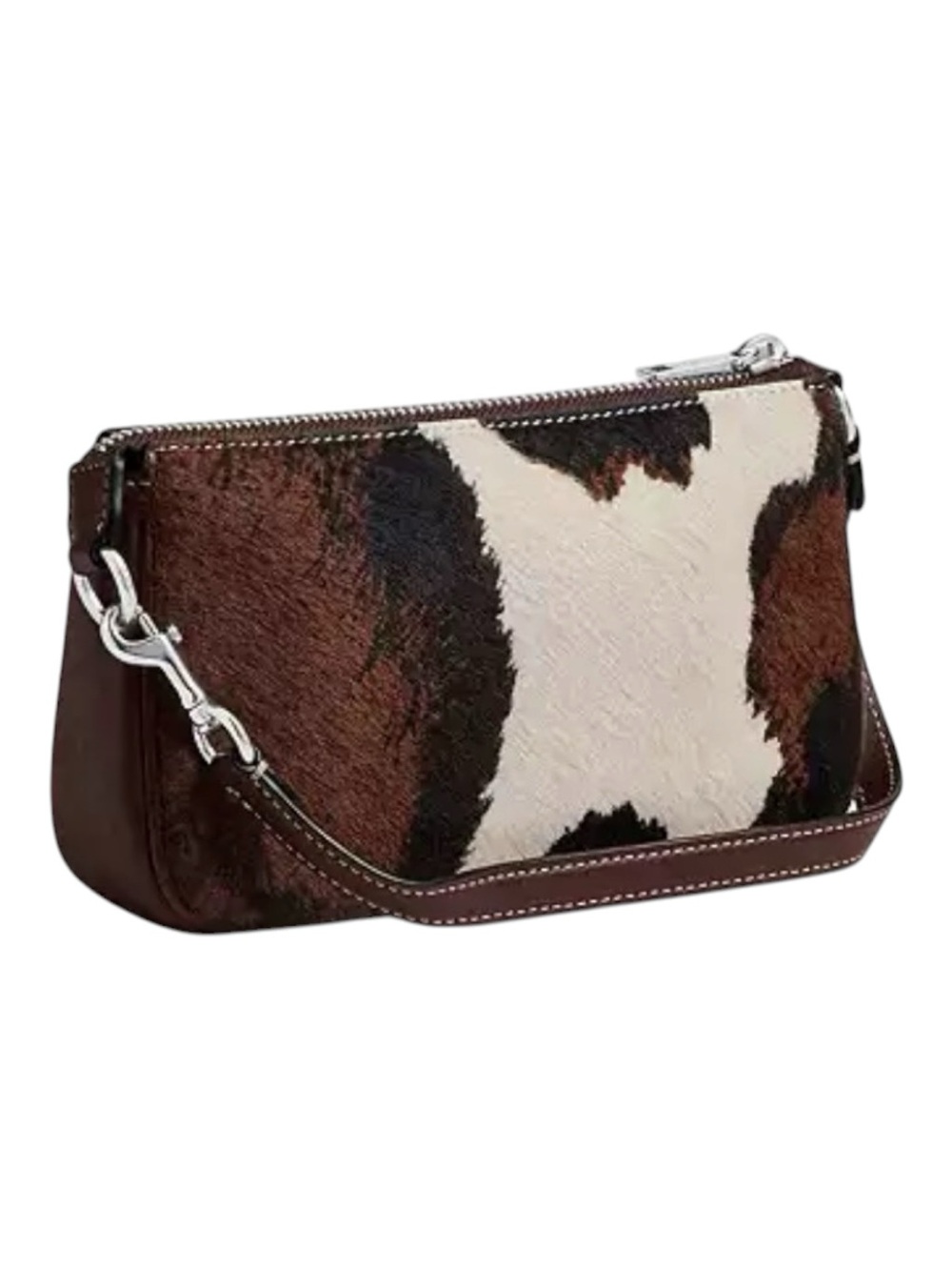 COACH Nolita 19 in Calf Hair with Cow Print - Picture 2 of 13